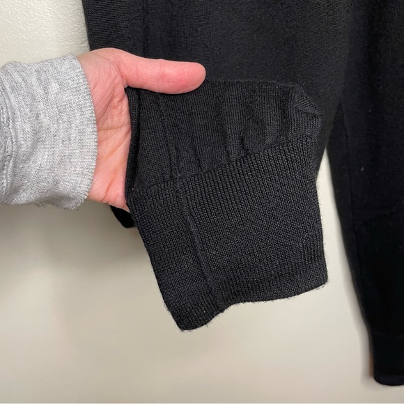 Elie Tahari Jogger Pants Cashmere High Waisted Luxury Black Size Large XL - Picture 4 of 10